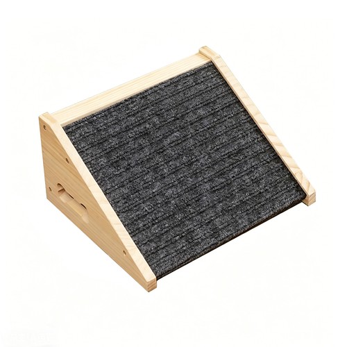 Haustierrampe aus holz - aus,