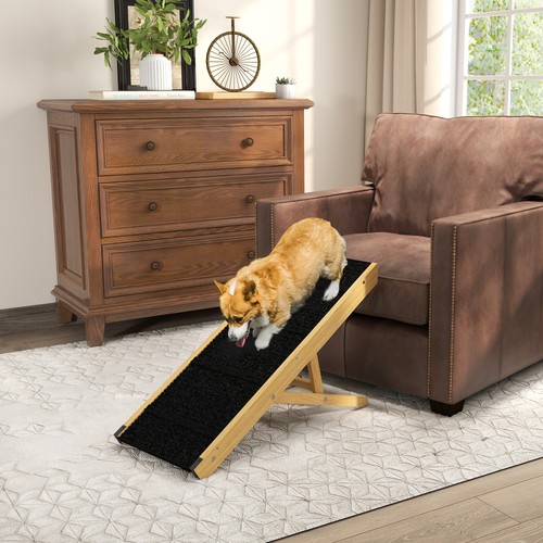 Pawhut hunderampe klappbar - pawhut,