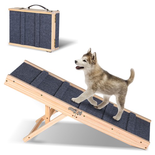 Hunderampe aus holz - hunderampe,