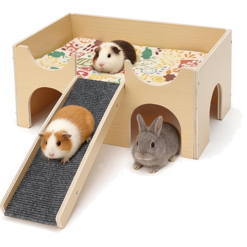 Meerschweinchen haus holz - haus,