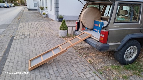 Hunderampe holz rutschfest bis - holz,