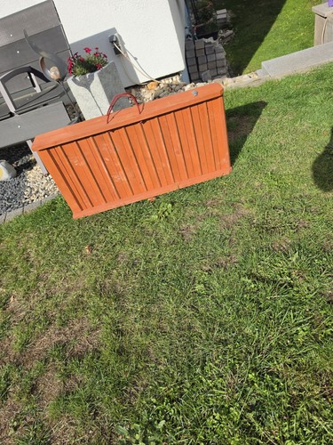 Hunderampe aus holz stabil - aus,