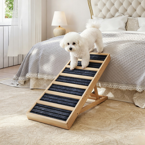 Hunde rampe aus holz - hunde-rampe,