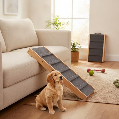 Hundetreppe hunderampe holz - hundetreppe,