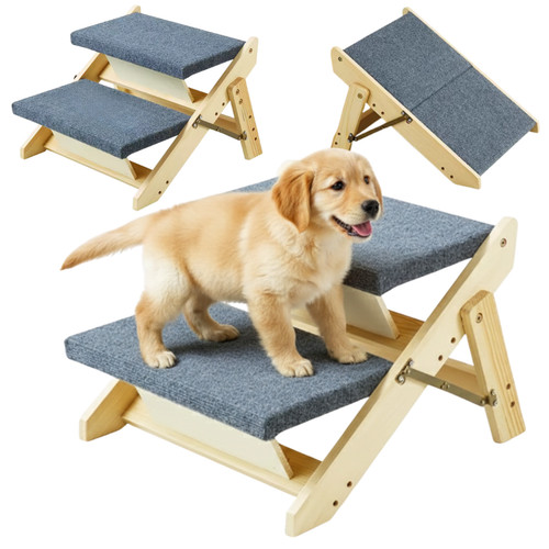Hunderampe 2in1 treppe - hunderampe,