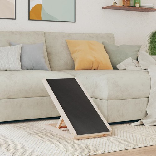 Vidaxl hunderampe grau 70x35 - grau,